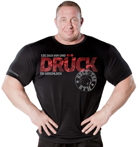 T-Shirt "Drück, du Ar*chl*ch" [Thermo | Funktion] - v4