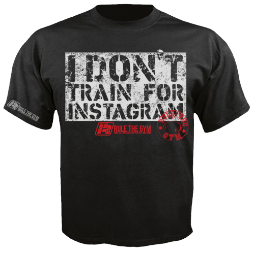T-Shirt "I don't train for Instagram" [Thermo | Funktion]