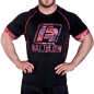 Preview: Shirt - Schwarz mit Camo-Rot: R-Logo [Thermo | Funktion]
