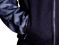 Preview: Hoodie-Kapuzenjacke "Heavy" (Urban-Camouflage) mit Flex-Zonen