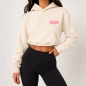 Preview: Hoodie-Pullover | Frauen | 60er Ärmel | beige