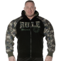 Preview: Hoodie-Kapuzenjacke "Heavy" (Camouflage) mit Flex-Zonen