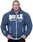 Preview: Hoodie-Kapuzenjacke "Heavy" (marine-blau) mit Flex-Zonen