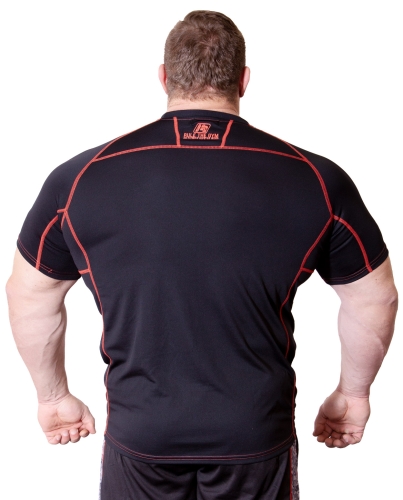 Raglan T-Shirt "Schwarz" Red-Line [Thermo | Funktion]