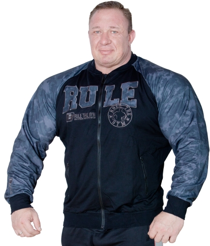 Sportjacke, leicht, dehnbar mit Flex-Zonen (Urban-Camouflage)