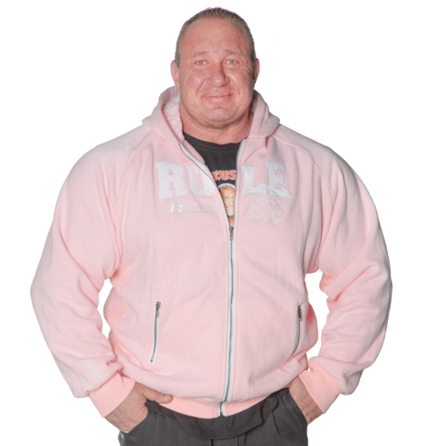 Hoodie-Kapuzenjacke "Heavy" (Pink) mit Flex-Zonen