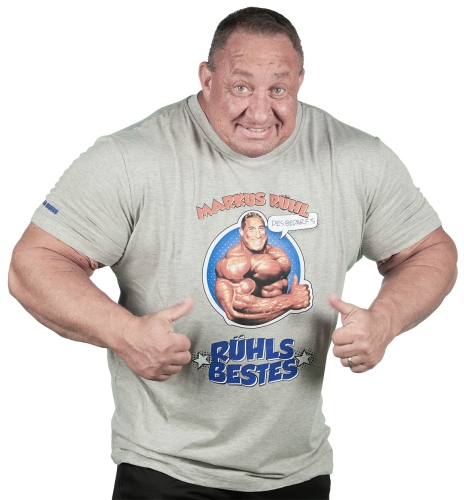 T-Shirt "Rühls Bestes" grau [Baumwolle]