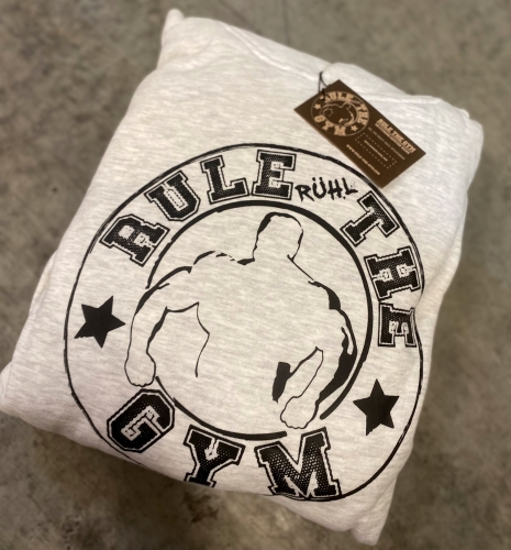 Outdoor Kapuzen-Pullover hellgrau-meliert