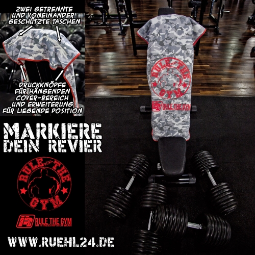 Cover&Pocket-Handtuch
