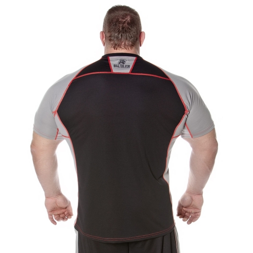 Preview: Raglan T-Shirt "Schwarz-Grau" Red-Line [Thermo | Funktion]