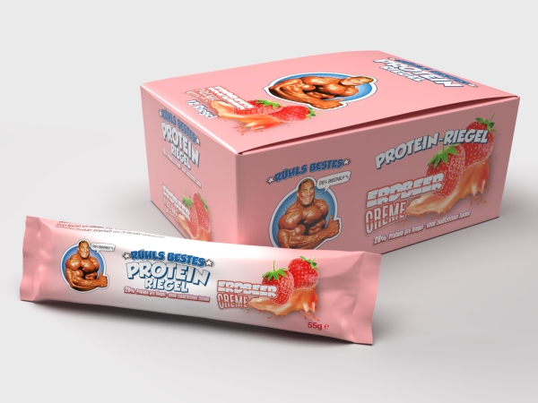 Protein-Riegel Erdbeer-Creme