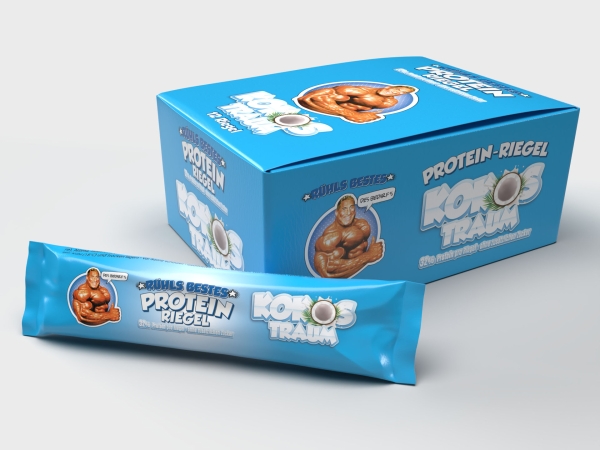 Protein-Riegel-Box 12x Kokos-Traum