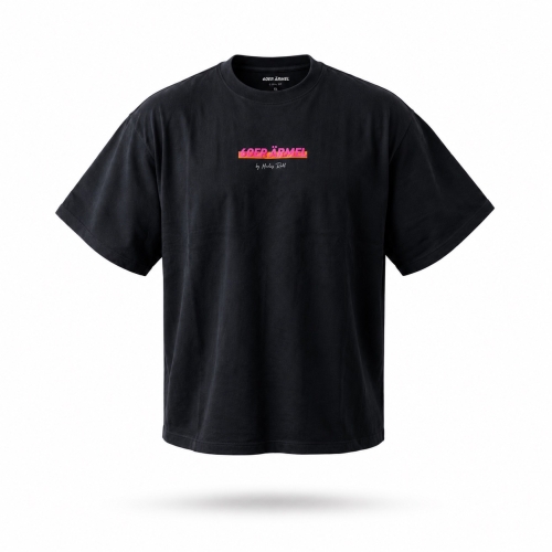 Shirt | 60er Ärmel | schwarz