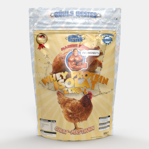 Whey Protein Isolat ZERO-L (Curry-Masthuhn) 500g