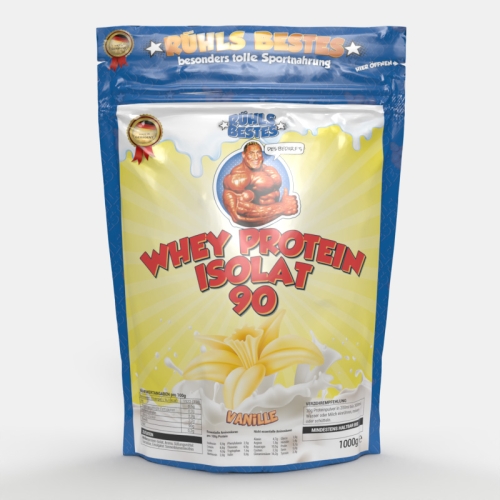 Rühls Bestes Whey Protein Isolat 90 Proteinpulver