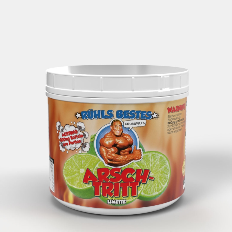 Arschtritt Booster Limette