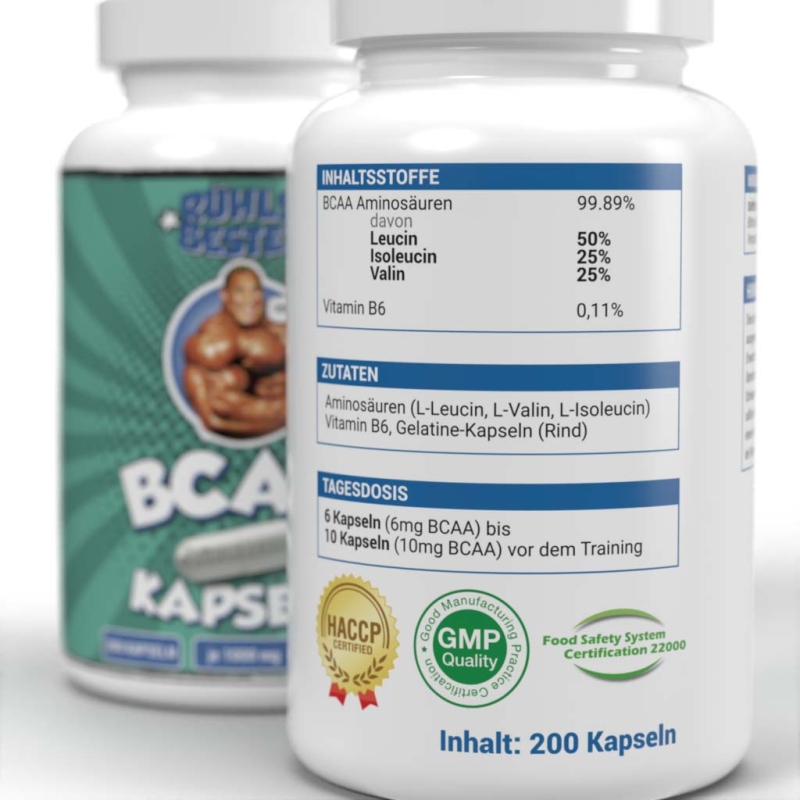 BCAA Kapseln 2:1:1