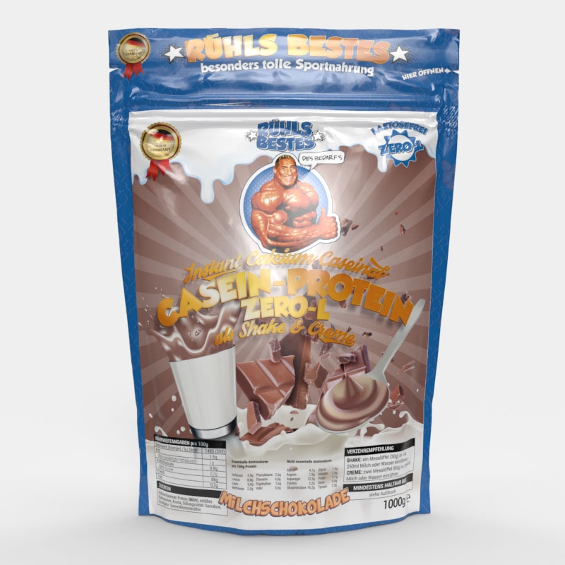 Calcium Caseinat Protein Zero-L Milchschokolade