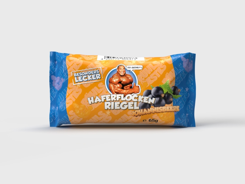 Haferflockenriegel Johannisbeeren