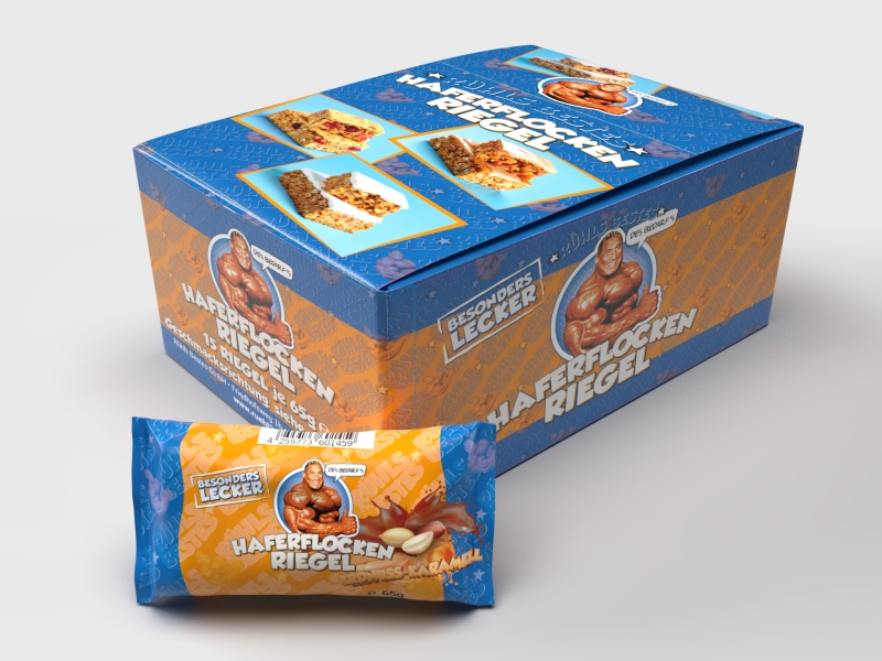 Rühls Bestes Haferflockenriegel, 15 Riegel in einer Box