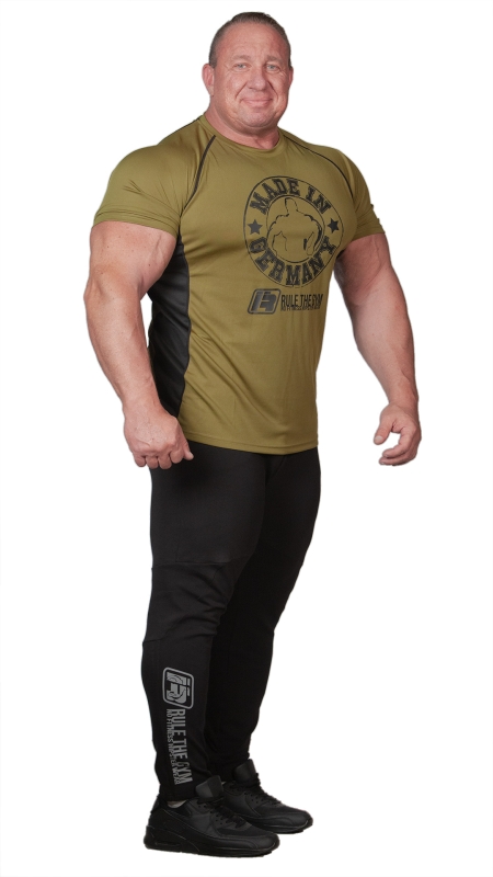 Raglan T-Shirt "Made in Germany" grün [Thermo | Funktion]