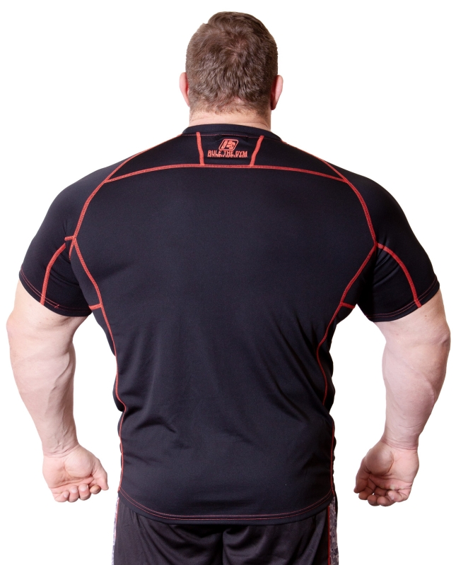 Raglan T-Shirt "Schwarz" Red-Line [Thermo | Funktion]