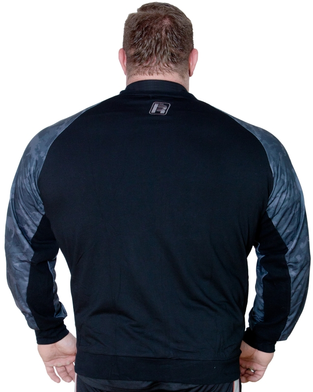 Sportjacke, leicht, dehnbar mit Flex-Zonen (Urban-Camouflage)