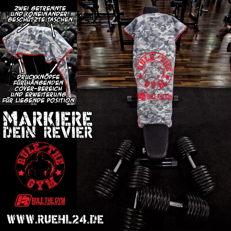 Cover&Pocket-Handtuch