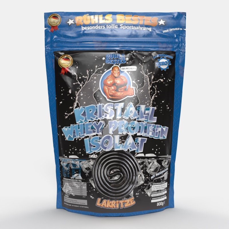 Kristall Whey Protein Isolat - Lakritz