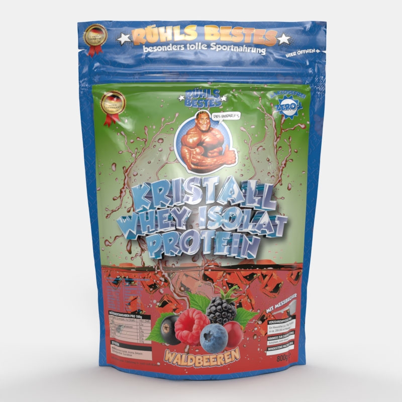 Kristall Whey Protein Isolat Waldbeeren