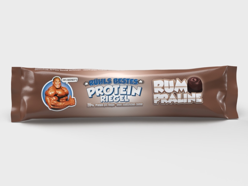 Protein-Riegel Rum-Praline