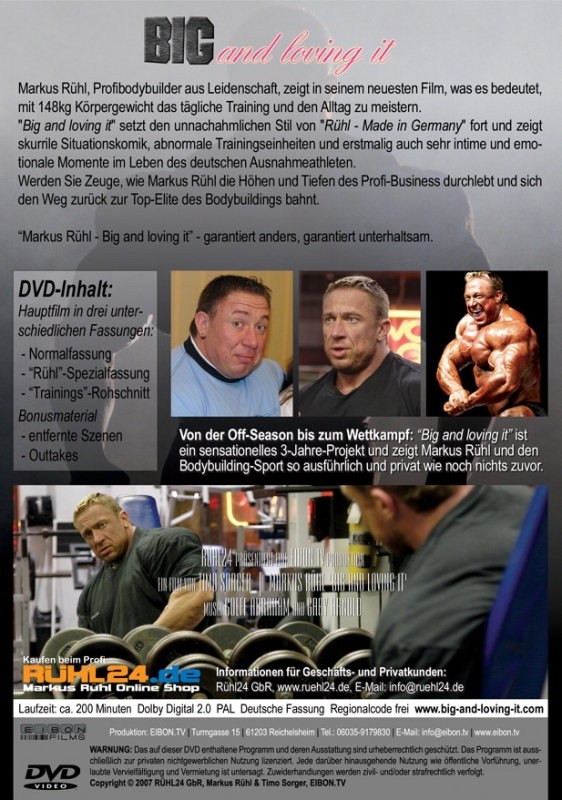 Markus Rühl - Big and Loving it - DVD