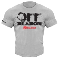 T-Shirt "Off-Season" grau (Baumwolle)