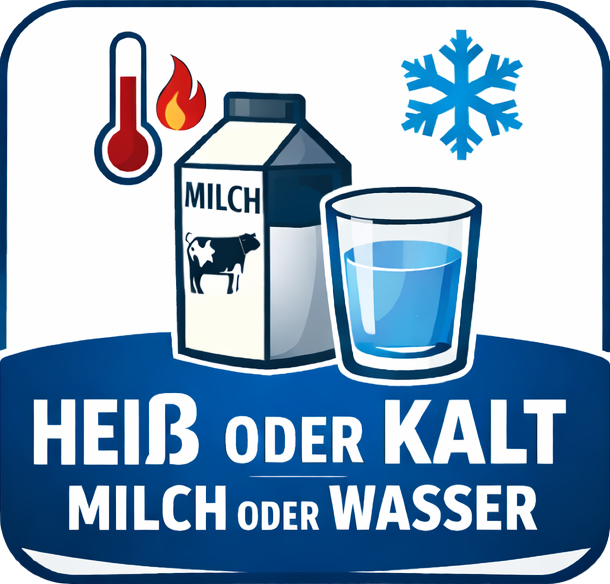 heiß und kalt zuzubereiten